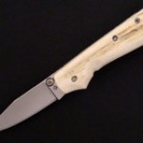 F25 - Antler Handled Scale Release Video Knife $400.00